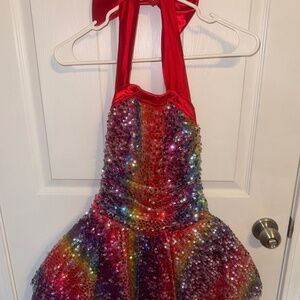 Rainbow Sparkly Costume